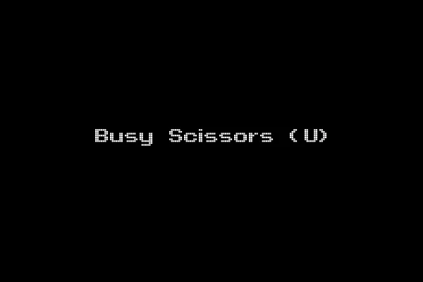 Busy Scissors (U)