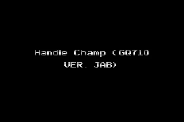 Handle Champ (GQ710 VER. JAB)