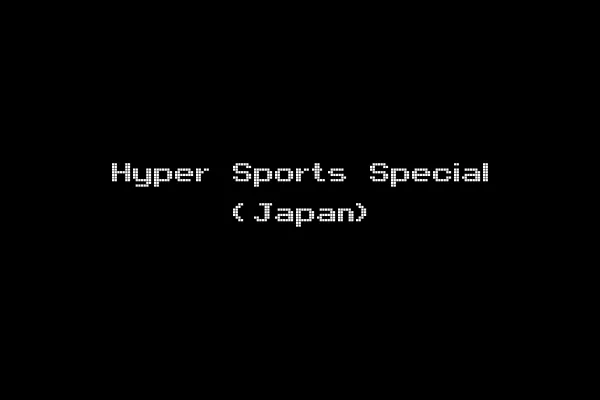 Hyper Sports Special (Japan)