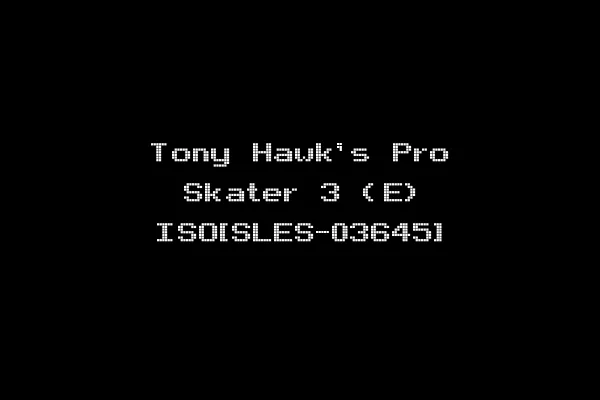 Tony Hawk's Pro Skater 3 (E) ISO[SLES-03645]