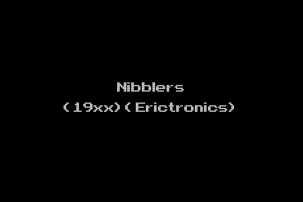 Nibblers (19xx)(Erictronics)