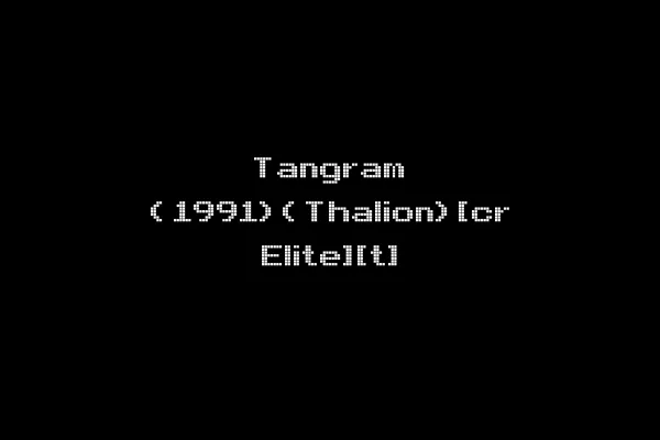 Tangram (1991)(Thalion)[cr Elite][t]
