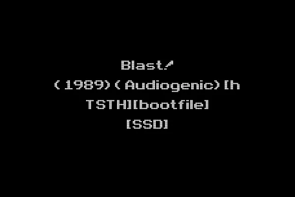 Blast! (1989)(Audiogenic)[h TSTH][bootfile] [SSD]
