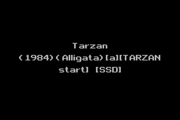 Tarzan (1984)(Alligata)[a][TARZAN start] [SSD]