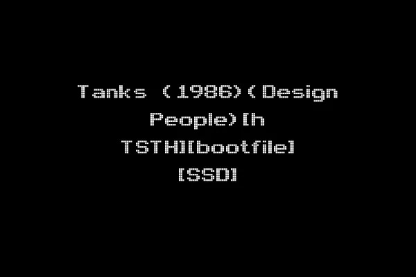 Tanks (1986)(Design People)[h TSTH][bootfile] [SSD]