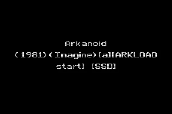 Arkanoid (1981)(Imagine)[a][ARKLOAD start] [SSD]