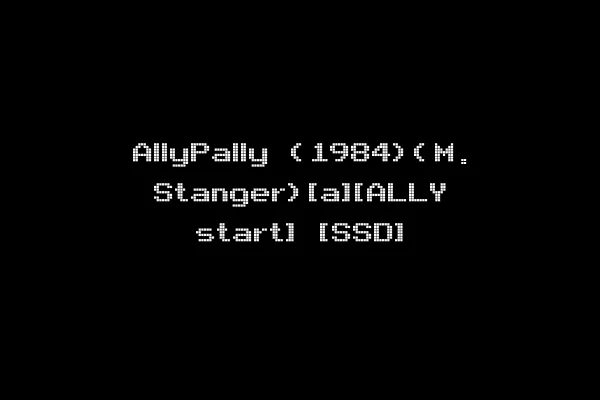 AllyPally (1984)(M. Stanger)[a][ALLY start] [SSD]