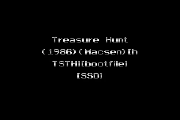 Treasure Hunt (1986)(Macsen)[h TSTH][bootfile] [SSD]