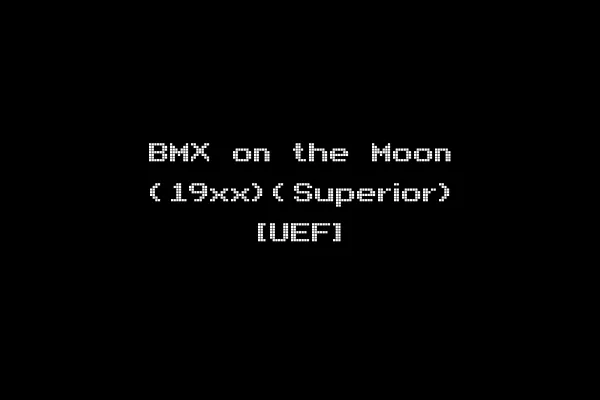 BMX on the Moon (19xx)(Superior) [UEF]