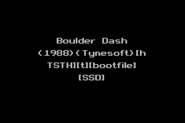 Boulder Dash (1988)(Tynesoft)[h TSTH][t][bootfile] [SSD]