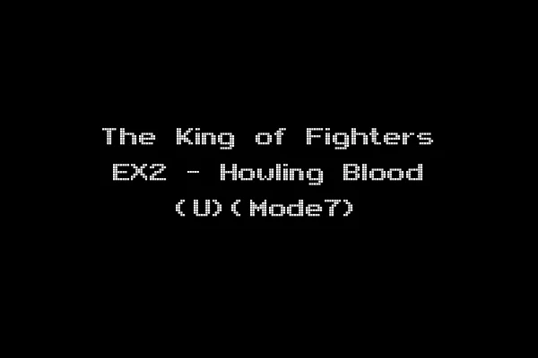 The King of Fighters EX2 - Howling Blood (U)(Mode7)
