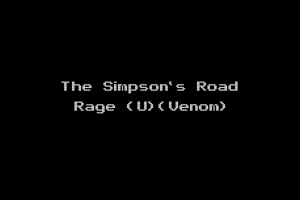 The Simpson's Road Rage (U)(Venom)