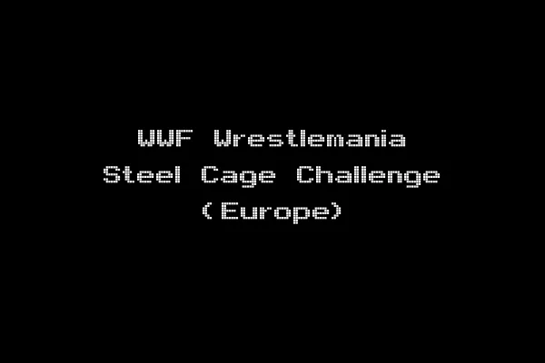 WWF Wrestlemania Steel Cage Challenge (Europe)