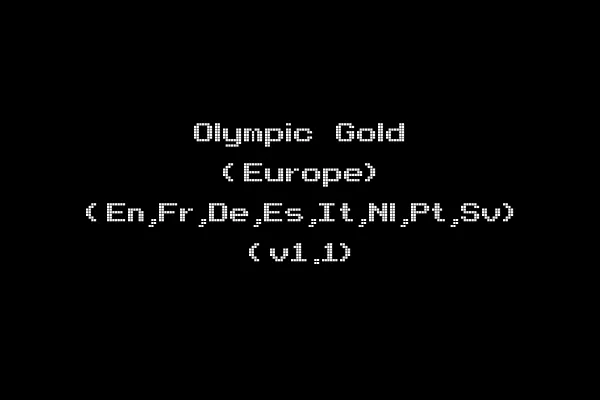 Olympic Gold (Europe) (En,Fr,De,Es,It,Nl,Pt,Sv) (v1.1)