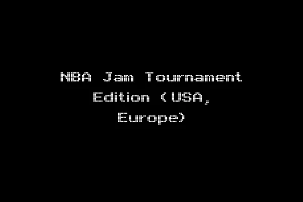 NBA Jam Tournament Edition (USA, Europe)