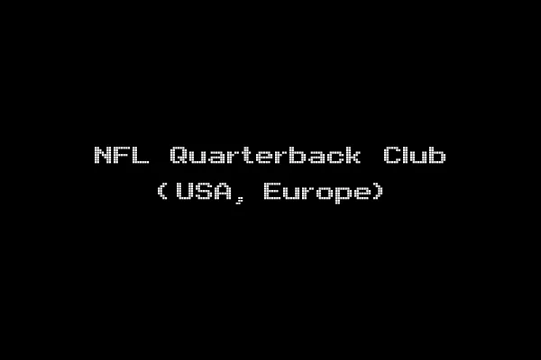 NFL Quarterback Club (USA, Europe)