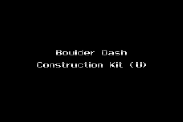 Boulder Dash Construction Kit (U)