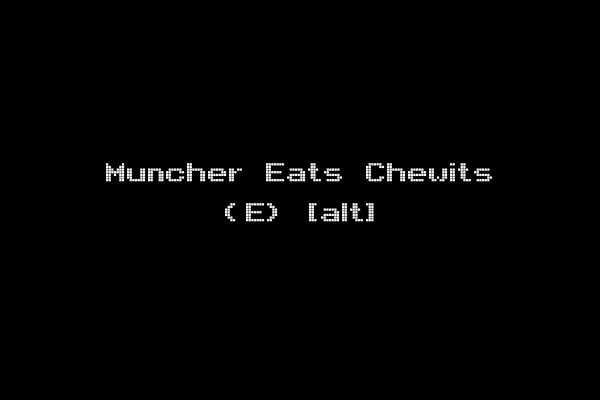 Muncher Eats Chewits (E) [alt]