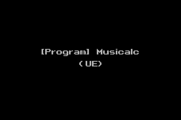 [Program] Musicalc (UE)