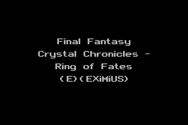 Final Fantasy Crystal Chronicles - Ring of Fates (E)(EXiMiUS)