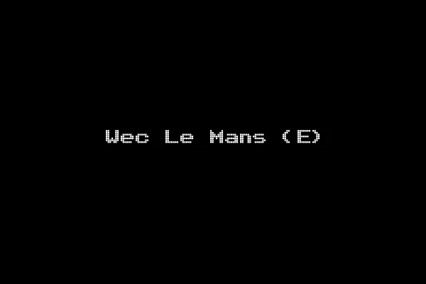 Wec Le Mans (E)