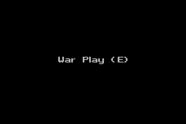 War Play (E)