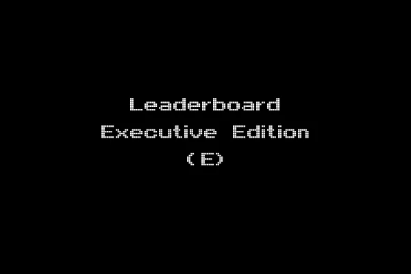 Leaderboard Executive Edition (E)