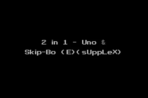 2 in 1 - Uno & Skip-Bo (E)(sUppLeX)