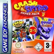 2 In 1 - Spyro 2 - Season Of Flame & Crash Nitro Kart (E)