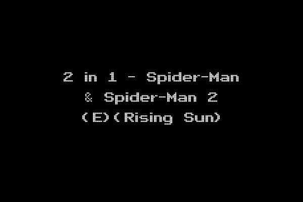 2 in 1 - Spider-Man & Spider-Man 2 (E)(Rising Sun)