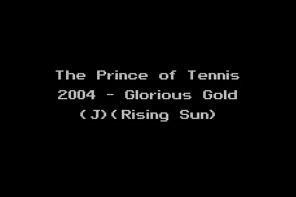 The Prince of Tennis 2004 - Glorious Gold (J)(Rising Sun)