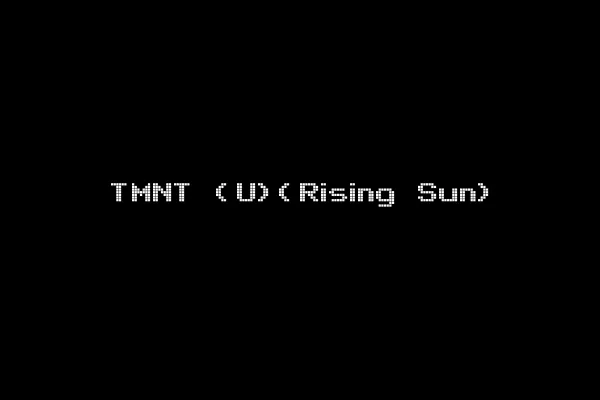 TMNT (U)(Rising Sun)