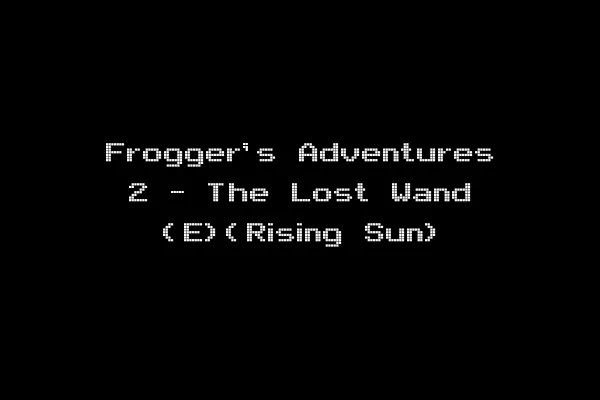 Frogger's Adventures 2 - The Lost Wand (E)(Rising Sun)