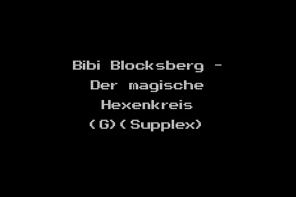 Bibi Blocksberg - Der magische Hexenkreis (G)(Supplex)