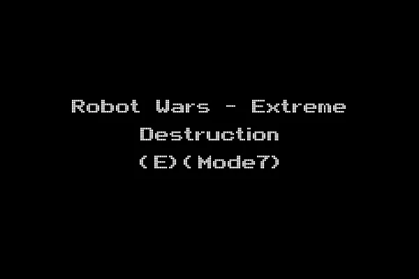Robot Wars - Extreme Destruction (E)(Mode7)