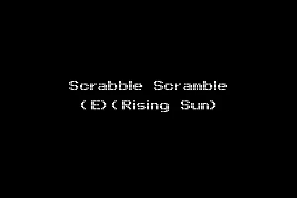 Scrabble Scramble (E)(Rising Sun)