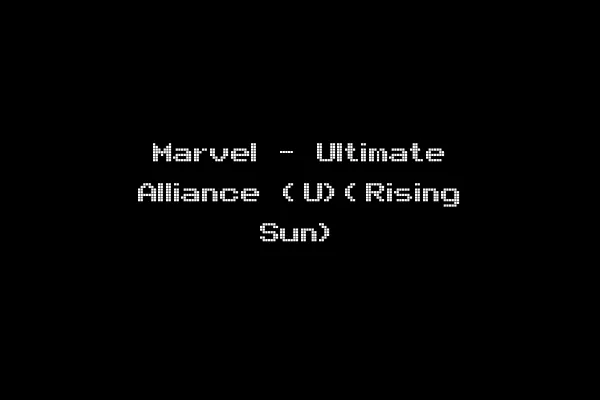 Marvel - Ultimate Alliance (U)(Rising Sun)