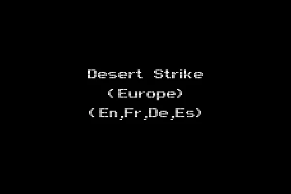 Desert Strike (Europe) (En,Fr,De,Es)