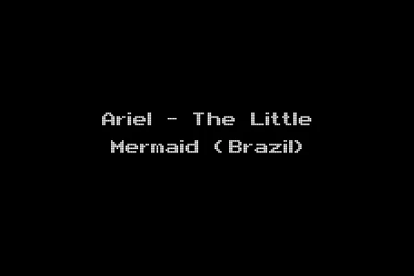 Ariel - The Little Mermaid (Brazil)
