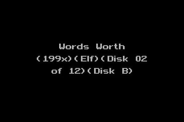Words Worth (199x)(Elf)(Disk 02 of 12)(Disk B)