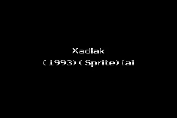Xadlak (1993)(Sprite)[a]