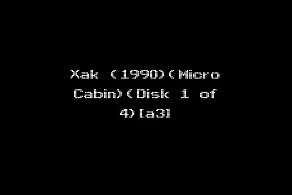 Xak (1990)(Micro Cabin)(Disk 1 of 4)[a3]