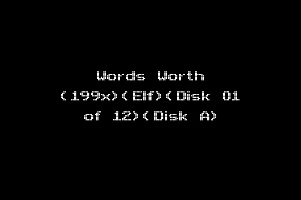 Words Worth (199x)(Elf)(Disk 01 of 12)(Disk A)