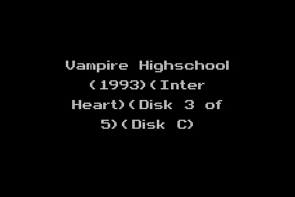 Vampire Highschool (1993)(Inter Heart)(Disk 3 of 5)(Disk C)