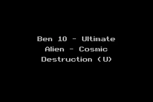 Ben 10 - Ultimate Alien - Cosmic Destruction (U)