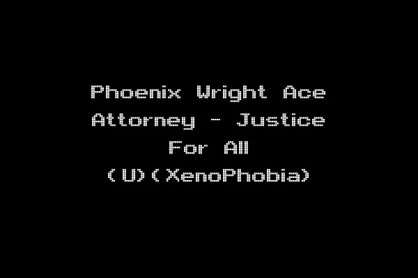Phoenix Wright Ace Attorney - Justice For All (U)(XenoPhobia)