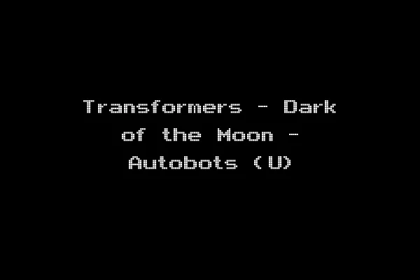 Transformers - Dark of the Moon - Autobots (U)