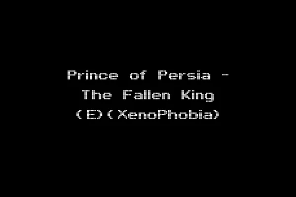 Prince of Persia - The Fallen King (E)(XenoPhobia)