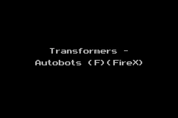 Transformers - Autobots (F)(FireX)