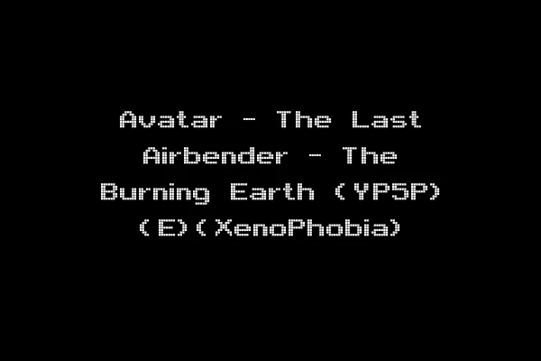 Avatar - The Last Airbender - The Burning Earth (YP5P) (E)(XenoPhobia)